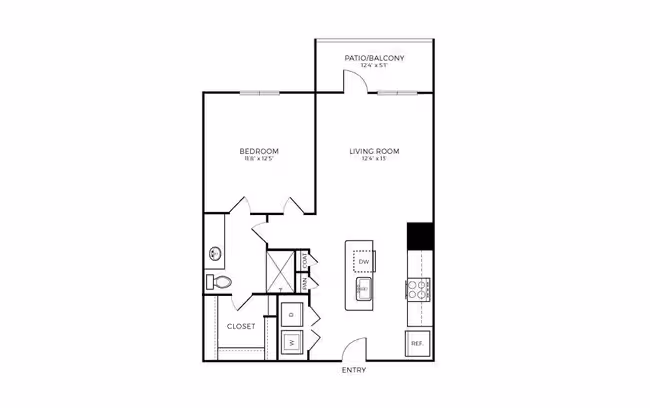 Unit 1318 1318 floor plan